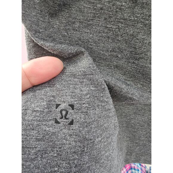 Lululemon Evolution Polo Heathered Black size M - Picture 8 of 9